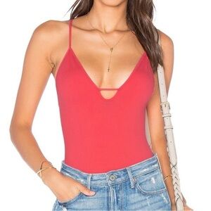 Vibrant Coral Women's Bodysuit